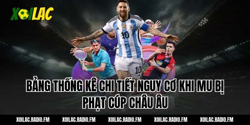 Bảng Thống Kê Chi Tiết Nguy Cơ Khi mu bị phạt cúp châu âu