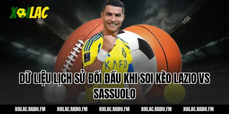 Dữ liệu lịch sử đối đầu khi soi kèo lazio vs sassuolo
