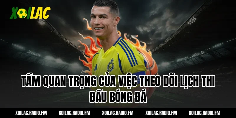 Tầm quan trọng của việc theo dõi lịch thi đấu bóng đá