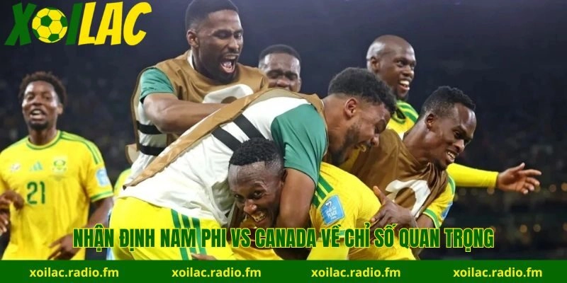 Nhận định Nam Phi vs Canada về chỉ số